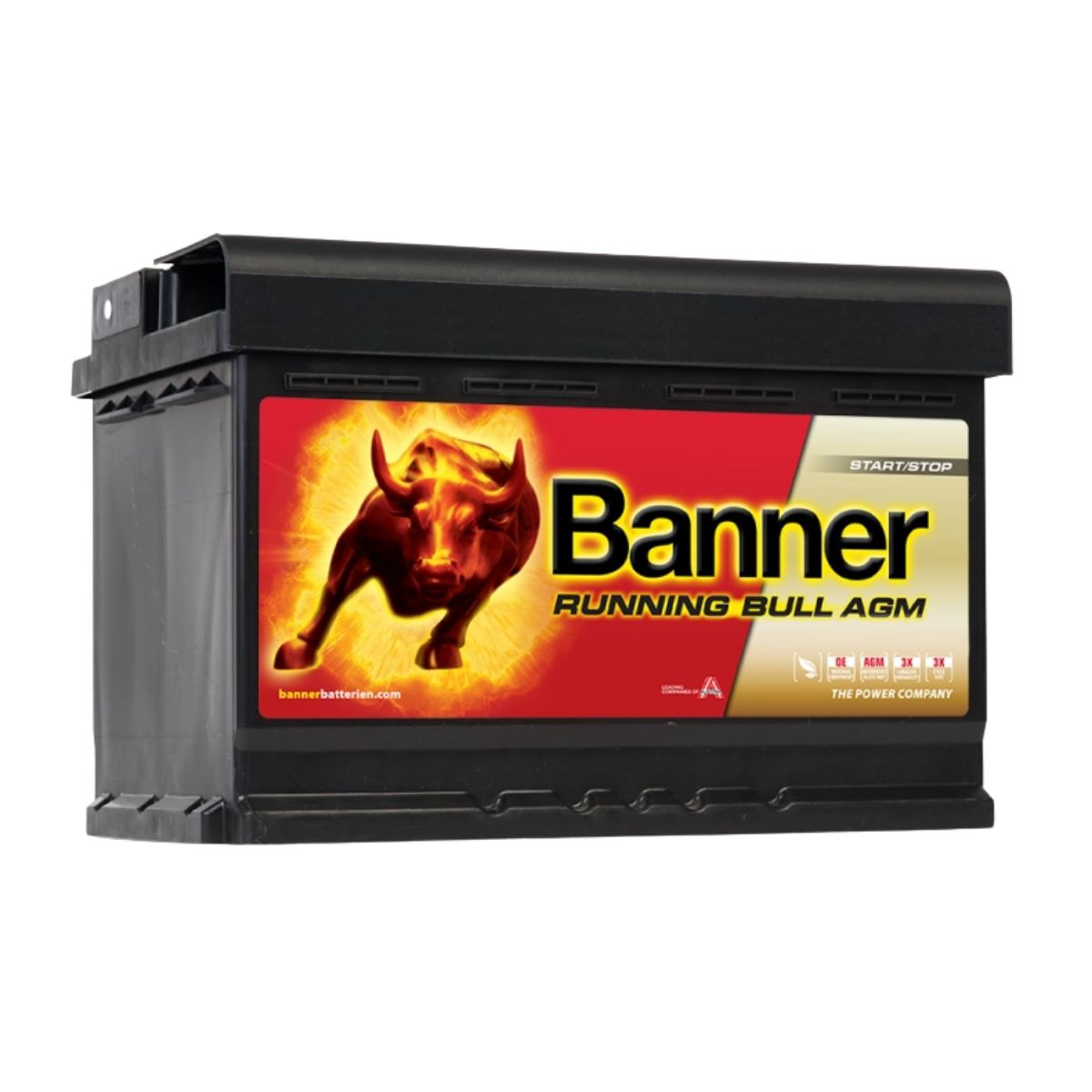 Banner 570 01 Running Bull AGM Battery 12V 70Ah