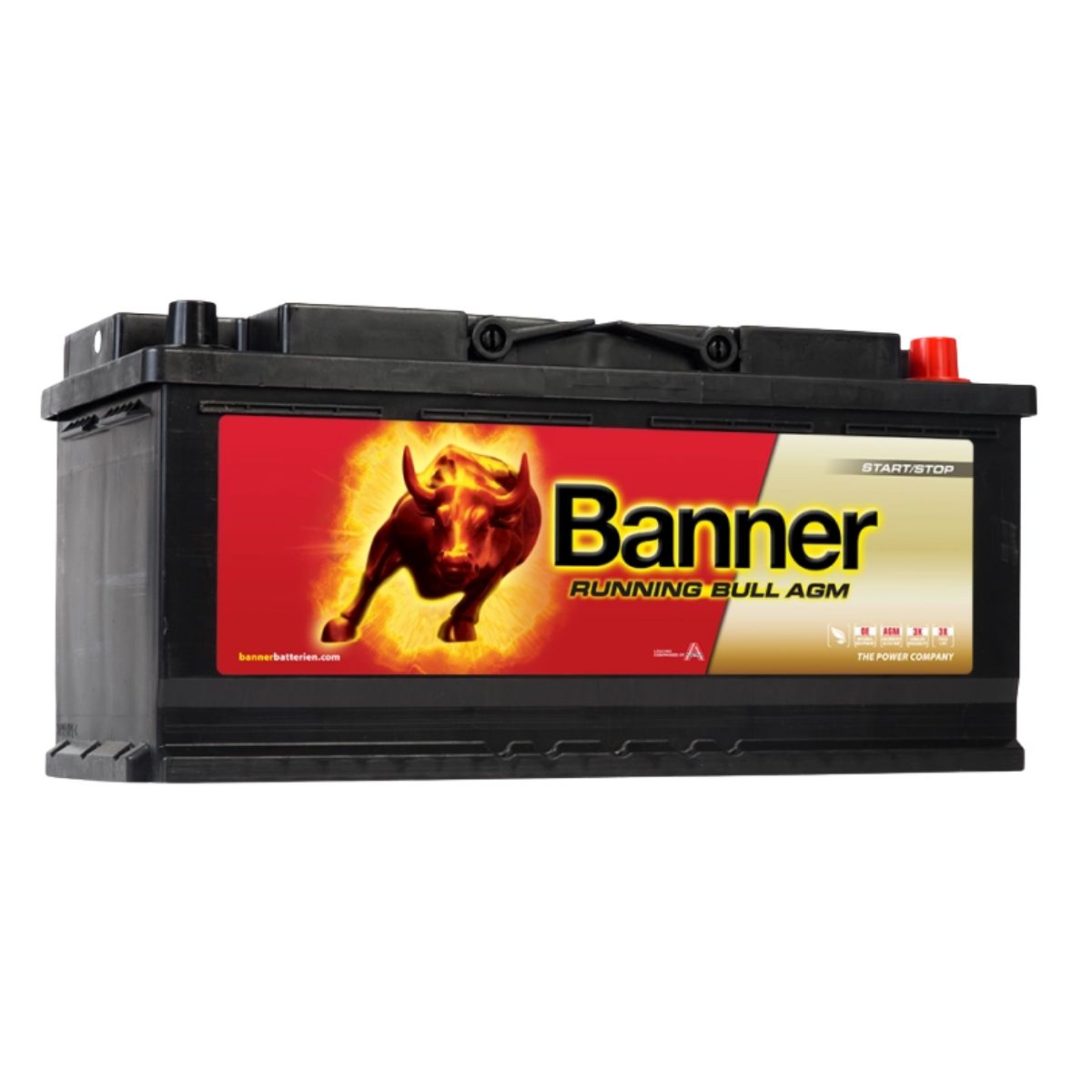 Banner 605 01 Running Bull AGM Battery 12V 105Ah