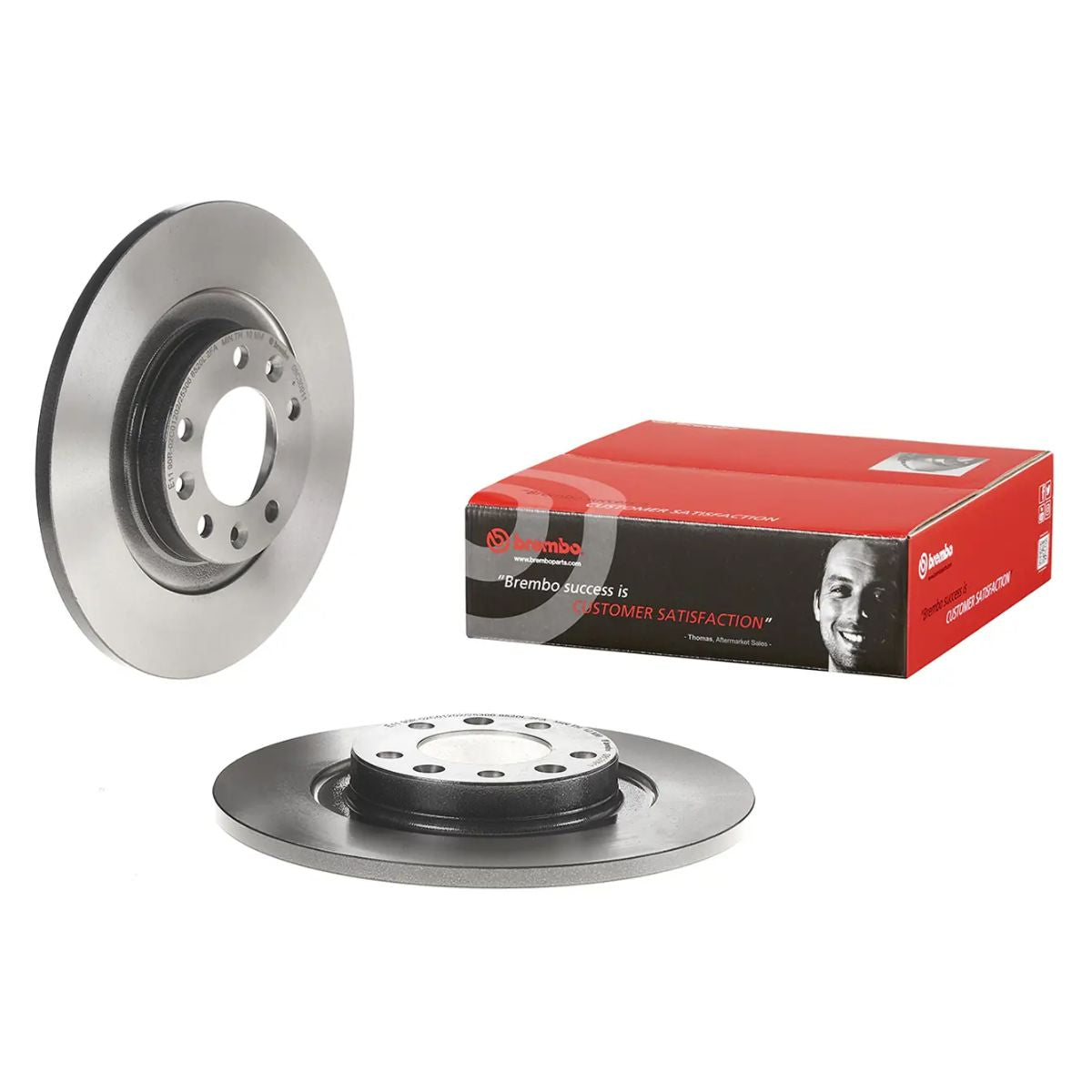 Brembo 08.C309.11 Prime UV Coated Brake Disc (Rear) - 290mm