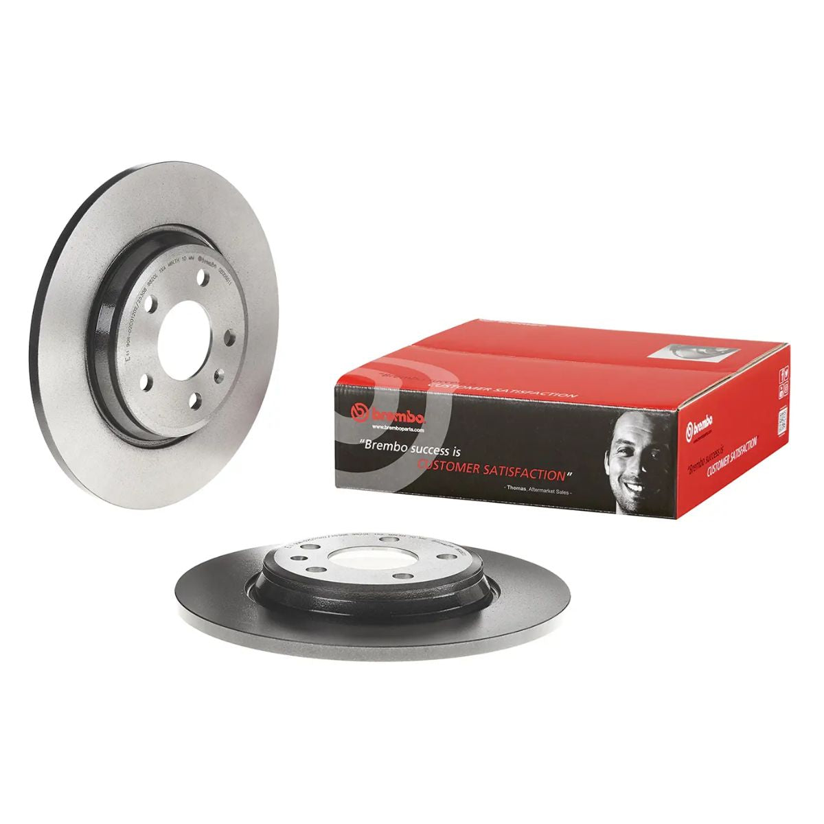 Brembo 08.D060.11 Prime UV Coated Brake Disc (Rear) - 300mm