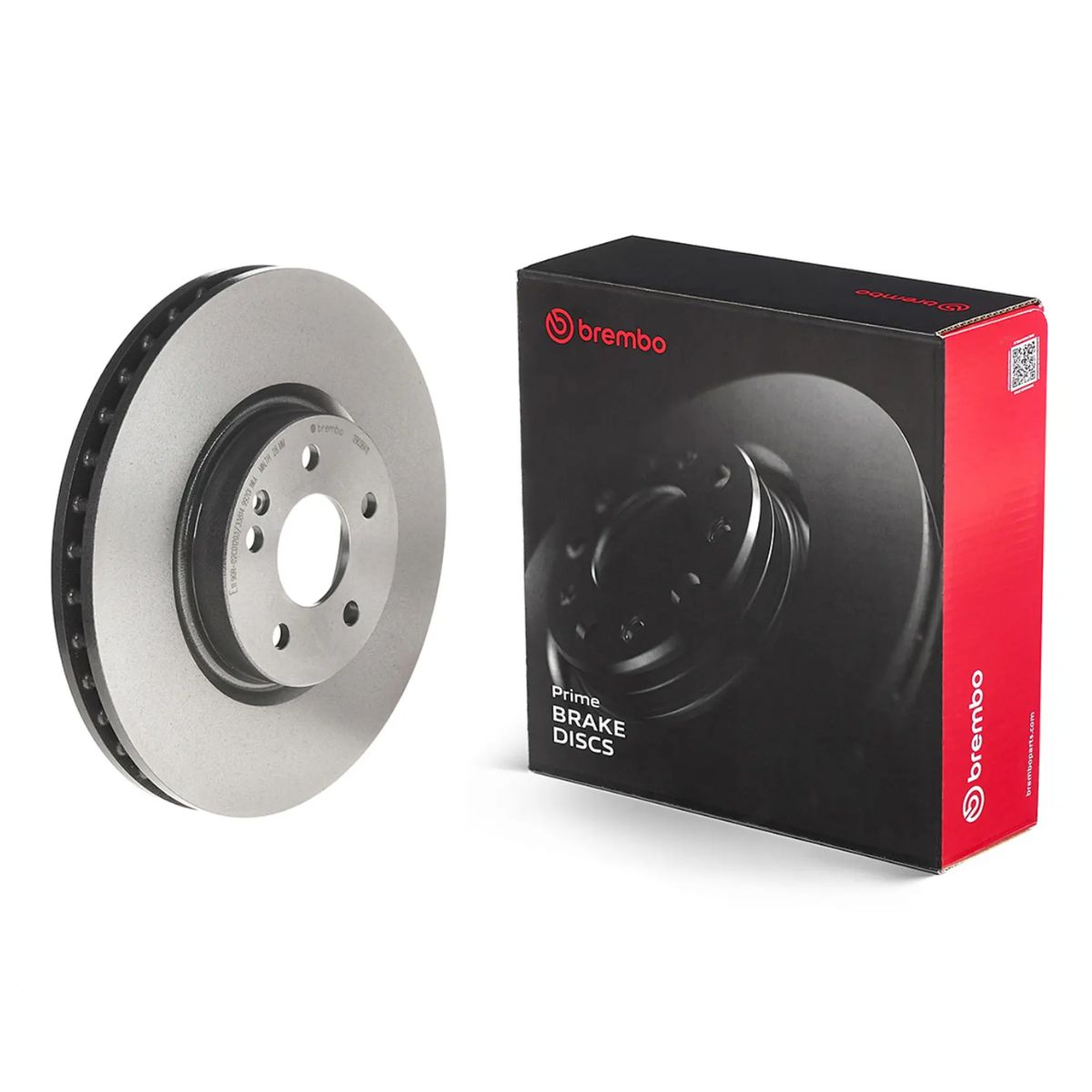 Brembo 09.C064.11 Prime UV Coated Brake Disc (Front) - 330mm