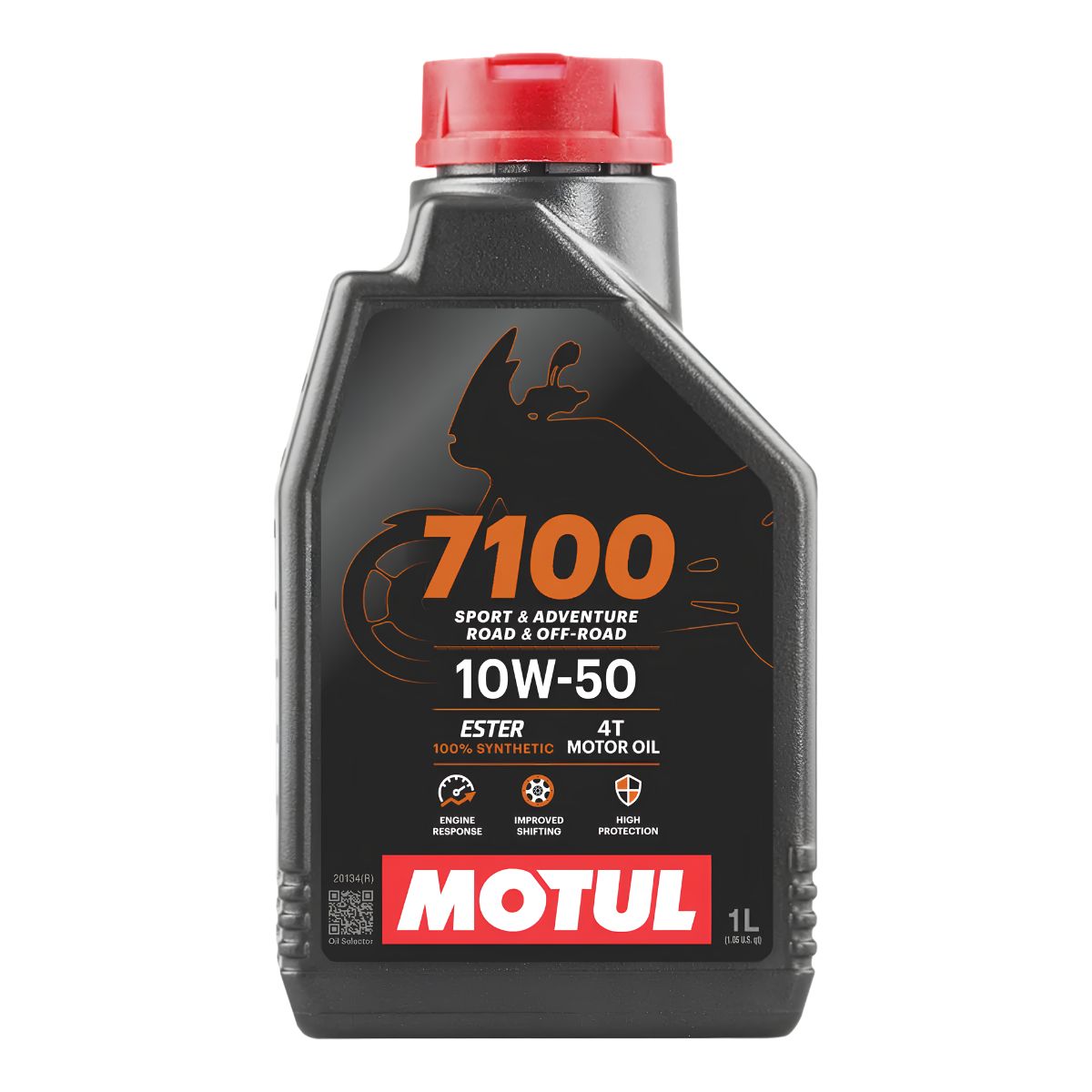 MOTUL 7100 4T 10W50 Motorcycle Engine Oil 1L