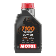 MOTUL 7100 4T 20W50 Motorcycle Engine Oil 1L
