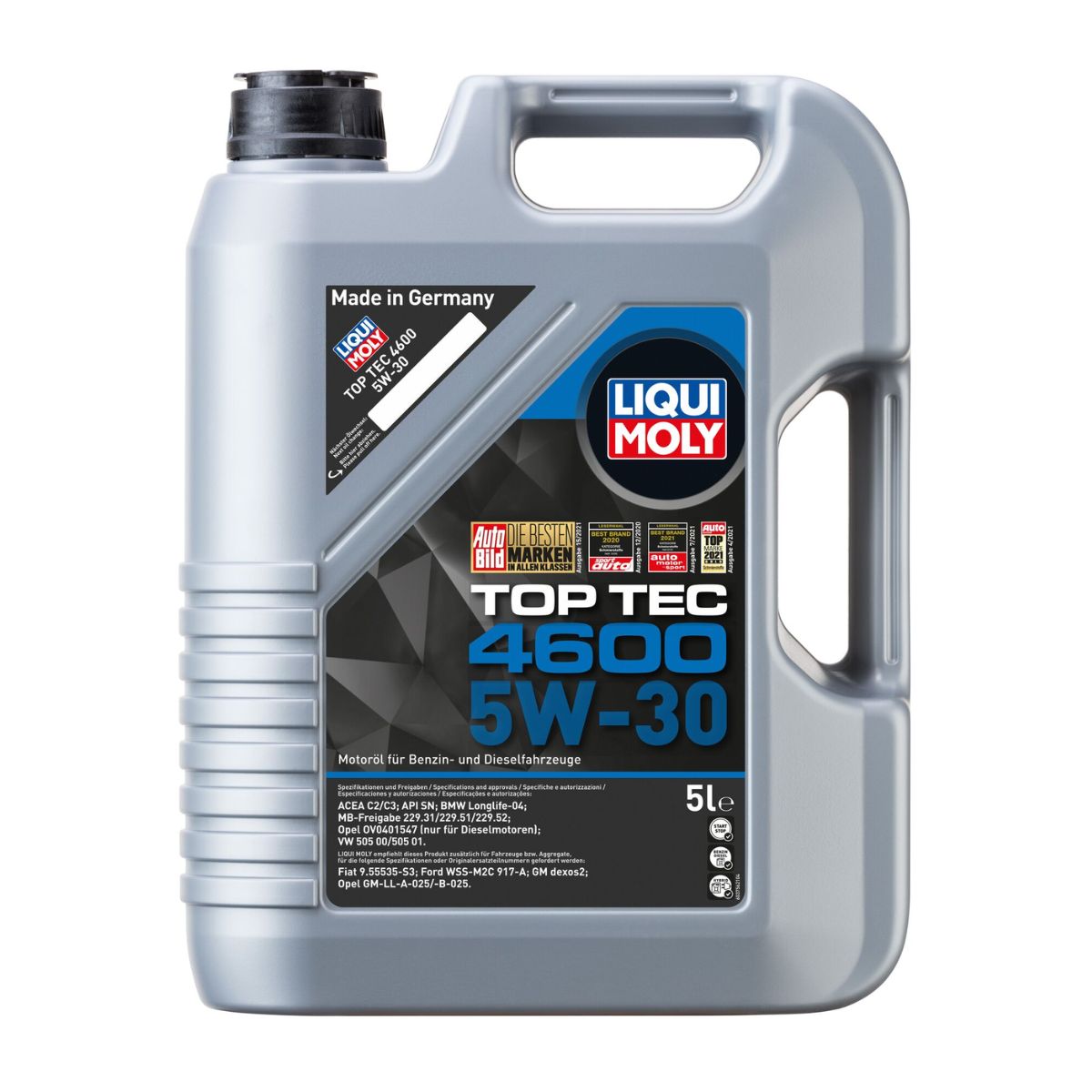 LIQUI MOLY Top Tec 4600 5W-30 Engine Oil 5L