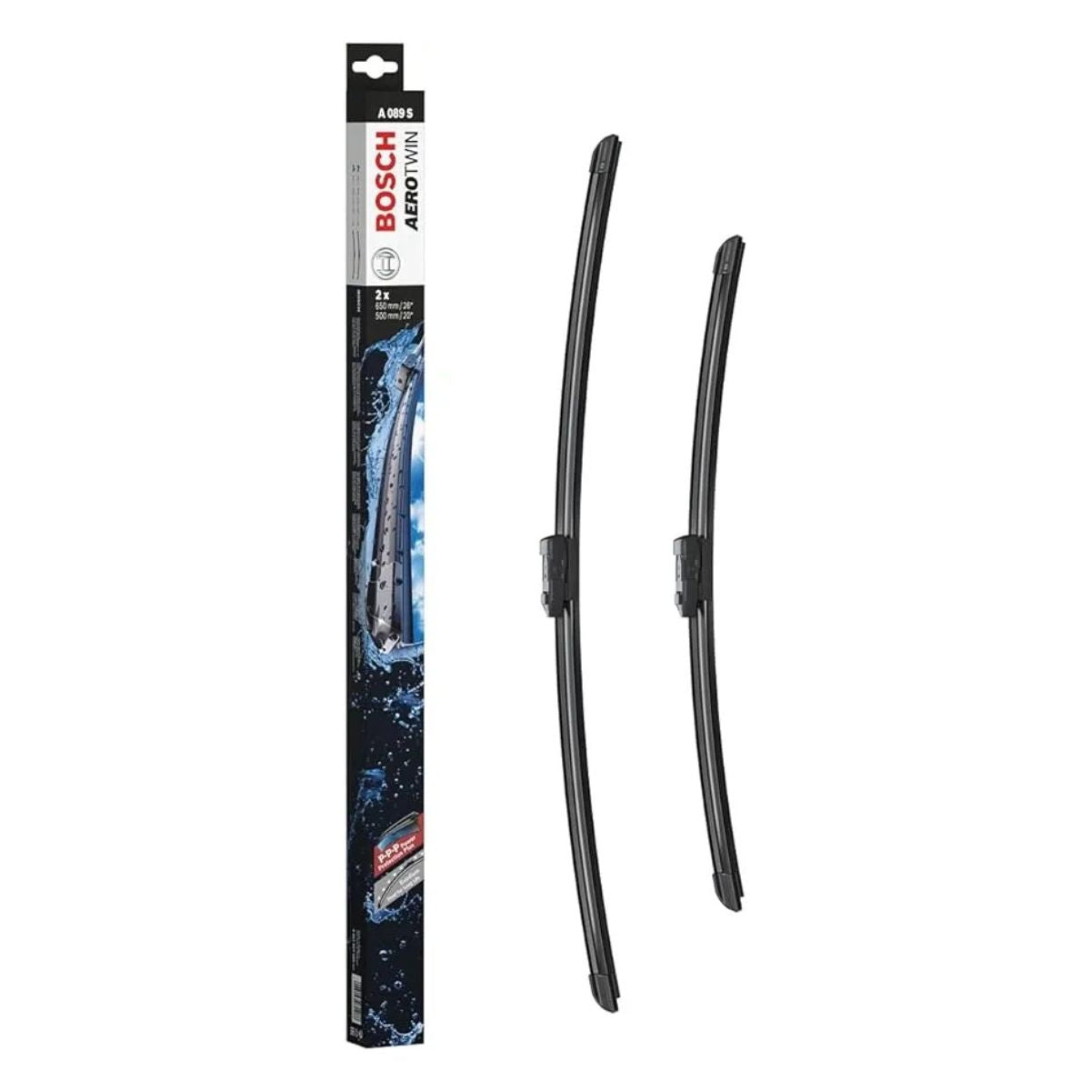 Bosch 3 397 007 089 (A089S) AeroTwin Front Wiper Blades (Pair)