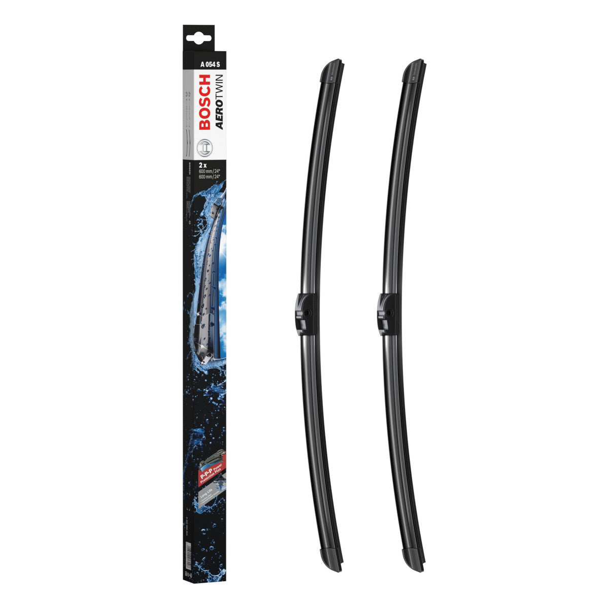 Bosch 3 397 009 054 (A054S) AeroTwin Front Wiper Blades (Pair)