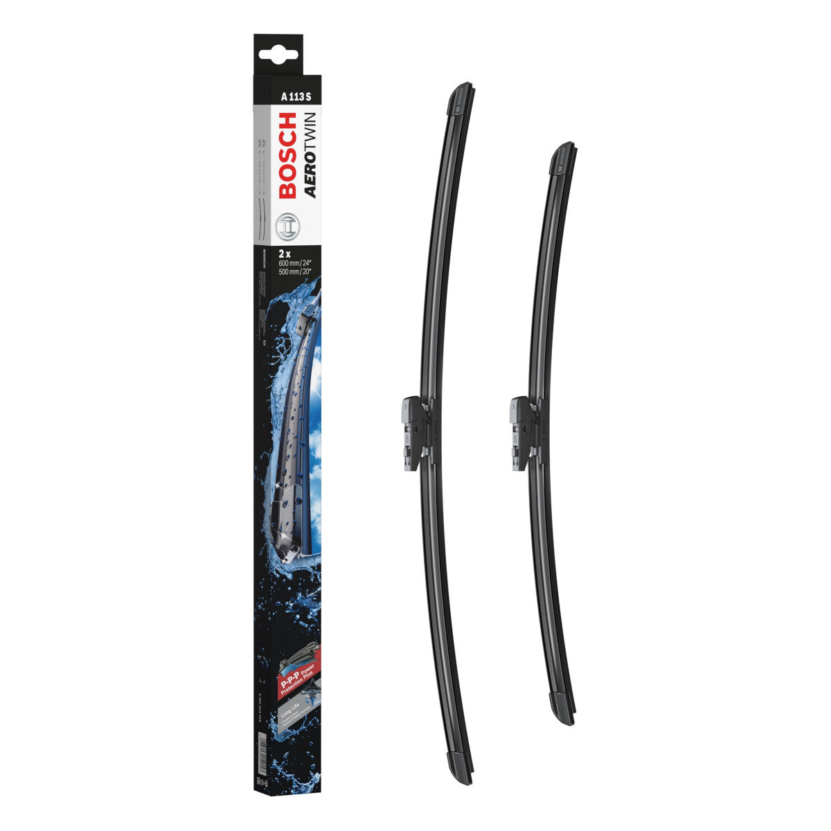 Bosch 3 397 014 316 (A113S) AeroTwin Front Wiper Blades (Pair)