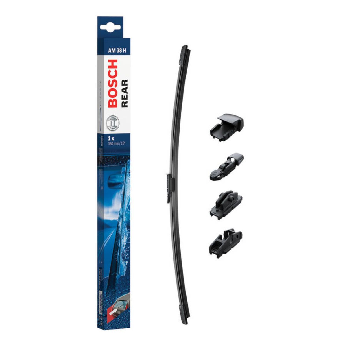 Bosch 3 397 016 508 (AM38H) Rear Wiper Blade (Multi-Clip)