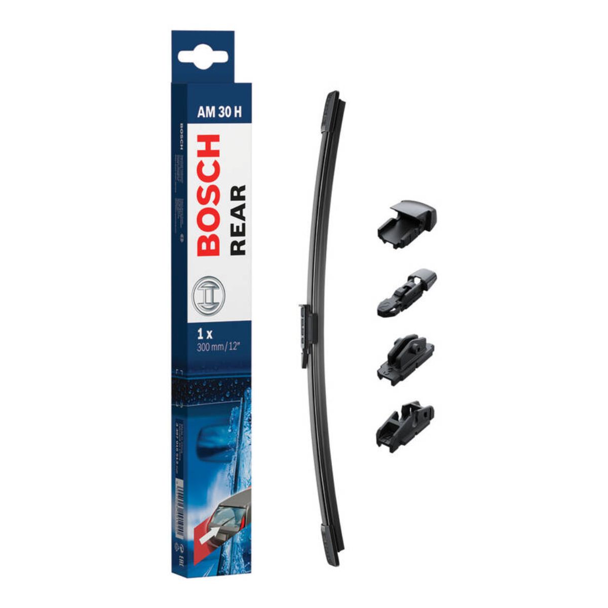 Bosch 3 397 016 513 (AM30H) Rear Wiper Blade (Multi-Clip)