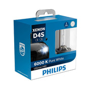 Philips Ultinon HID D4S Xenon Headlight Bulbs 6000K (Pair)