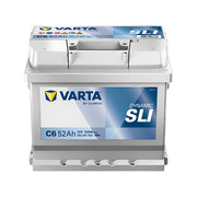 VARTA 552401052 (C6) Dynamic SLI Battery 12V 52Ah