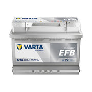 VARTA 570500076 (N70) Dynamic EFB Battery 12V 70Ah