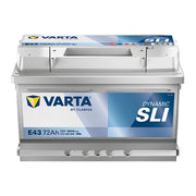 VARTA 572409068 (E43) Dynamic SLI Battery 12V 72Ah