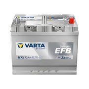 VARTA 572501076 (N72) Dynamic EFB Battery 12V 72Ah