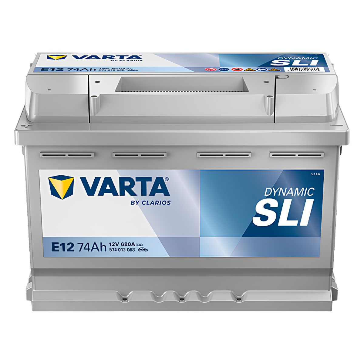 VARTA 574013068 (E12) Dynamic SLI Battery 12V 74Ah