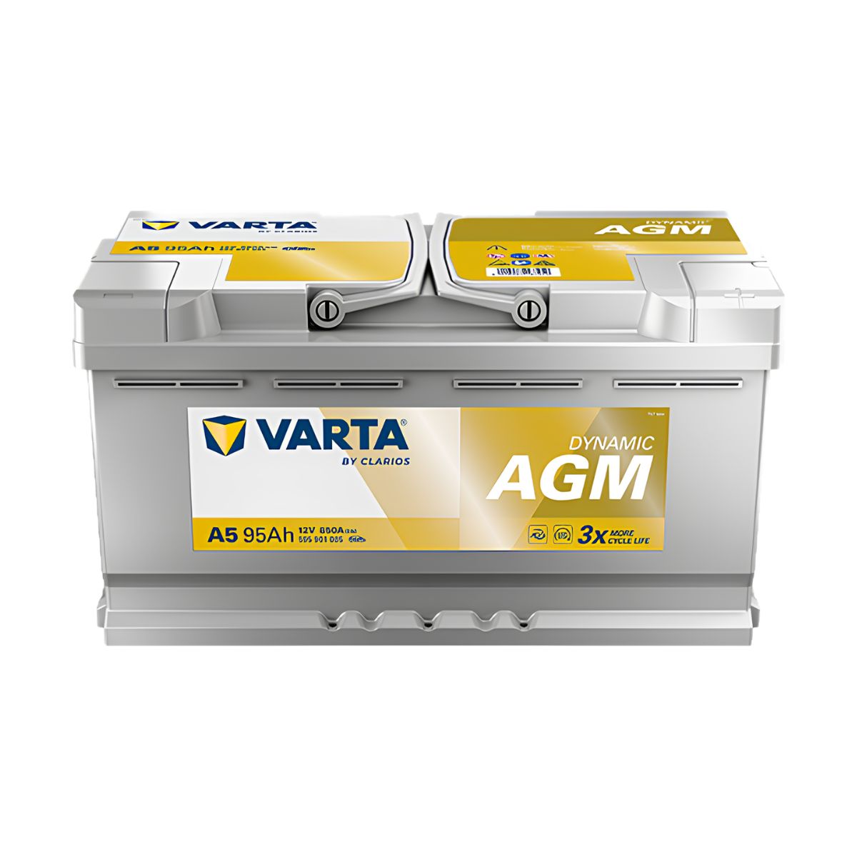 VARTA 595901085 (A5) Dynamic AGM Battery 12V 95Ah