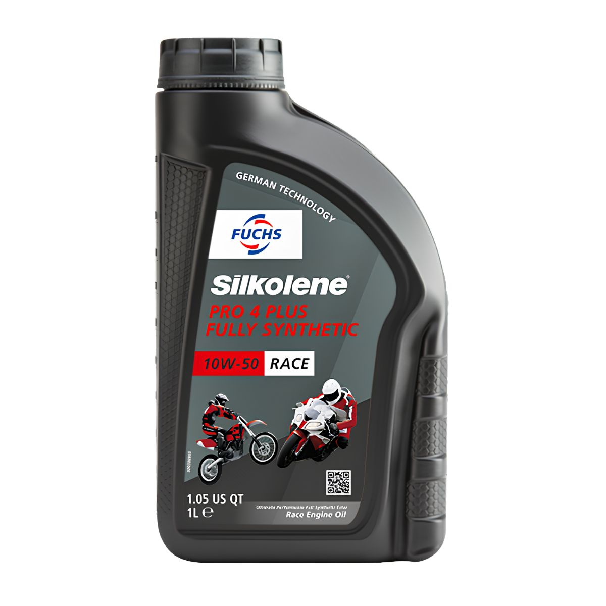 FUCHS Silkolene Pro 4 Plus 10W-50 Motorcycle Engine Oil 1L