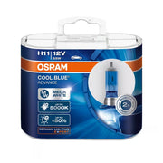 OSRAM Cool Blue Advance H11 Halogen Headlight Bulbs 5000K (Pair)