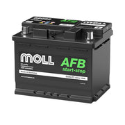 MOLL 86066 Start-Stop AFB Battery 12V 66Ah
