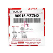 Toyota Genuine 90915-YZZN2 Engine Oil Filter