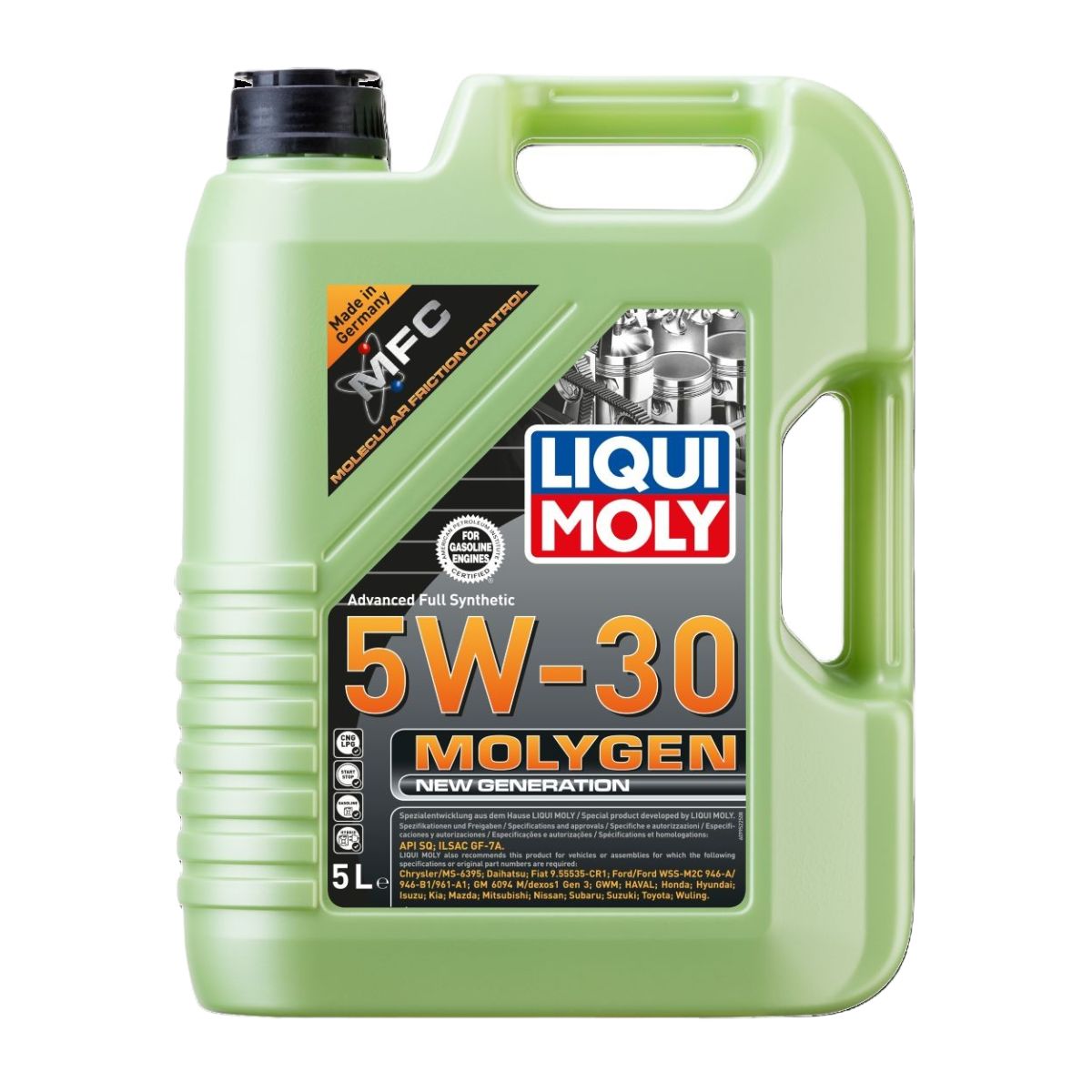 LIQUI MOLY Molygen 5W-30 Engine Oil 5L