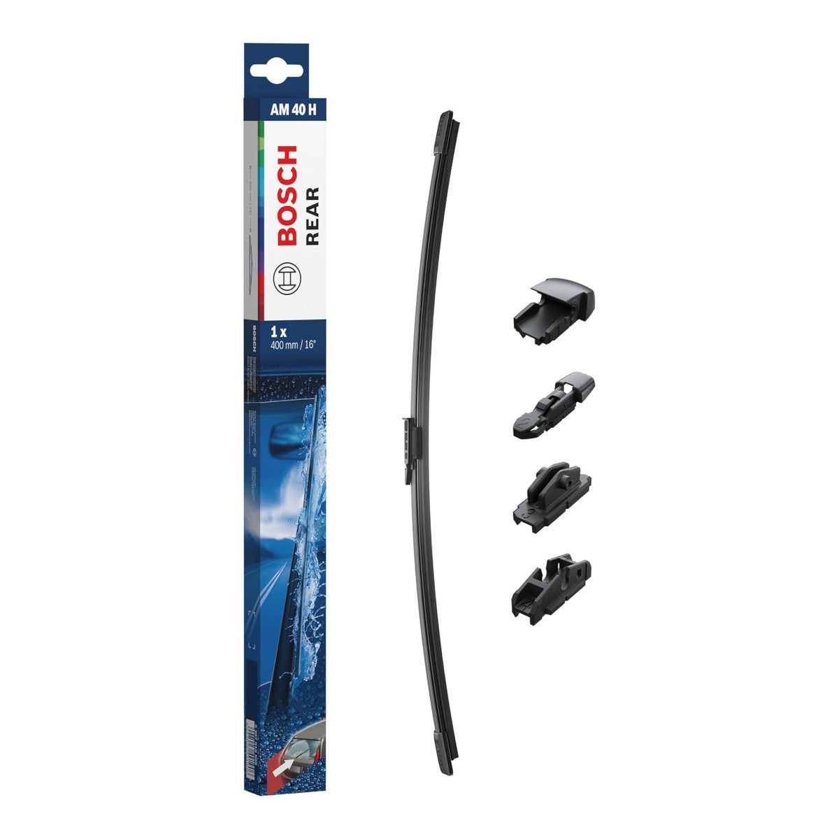 Bosch 3 397 016 509 (AM40H) Rear Wiper Blade (Multi-Clip)