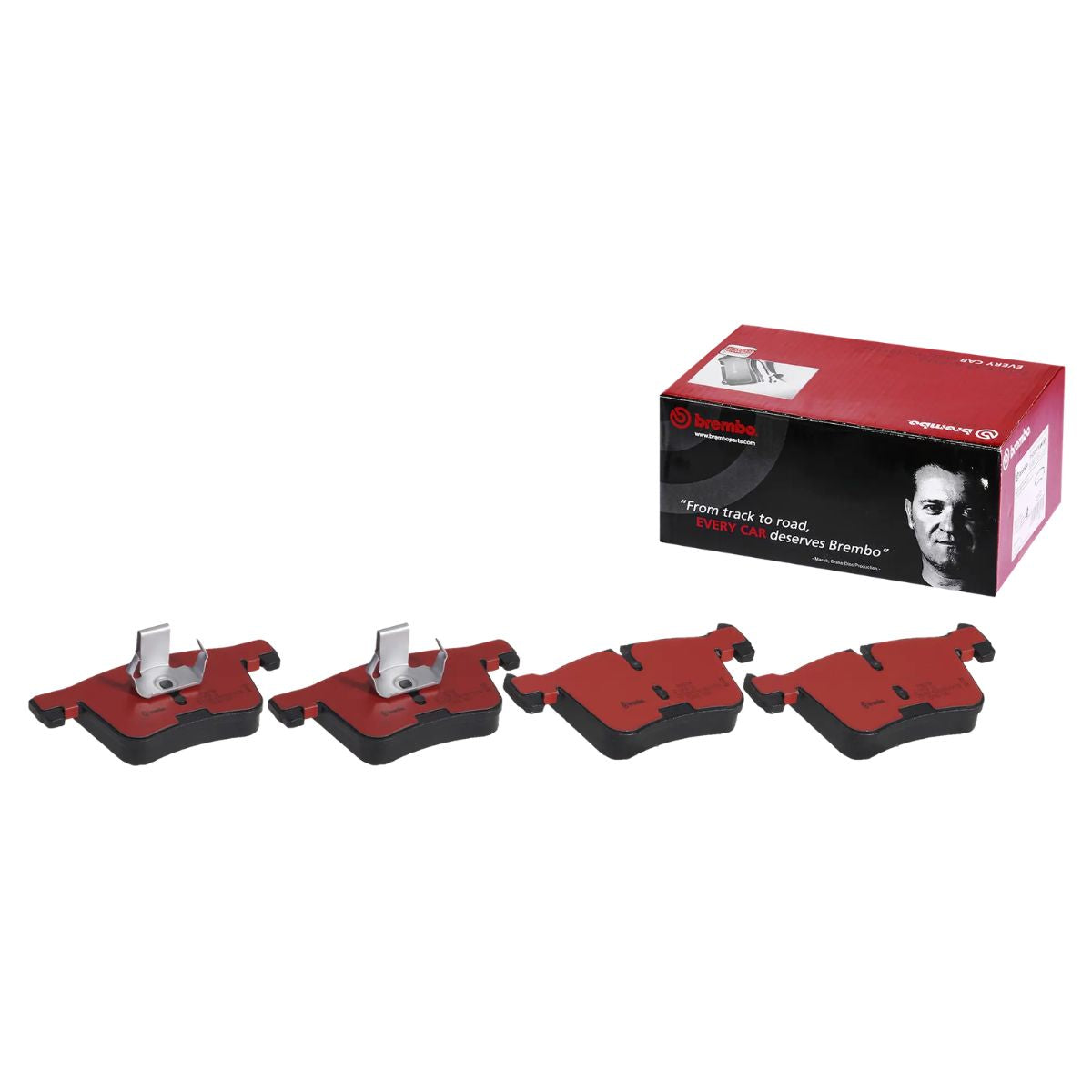 Brembo P 06 075N NAO Ceramic Brake Pad Set (Front)