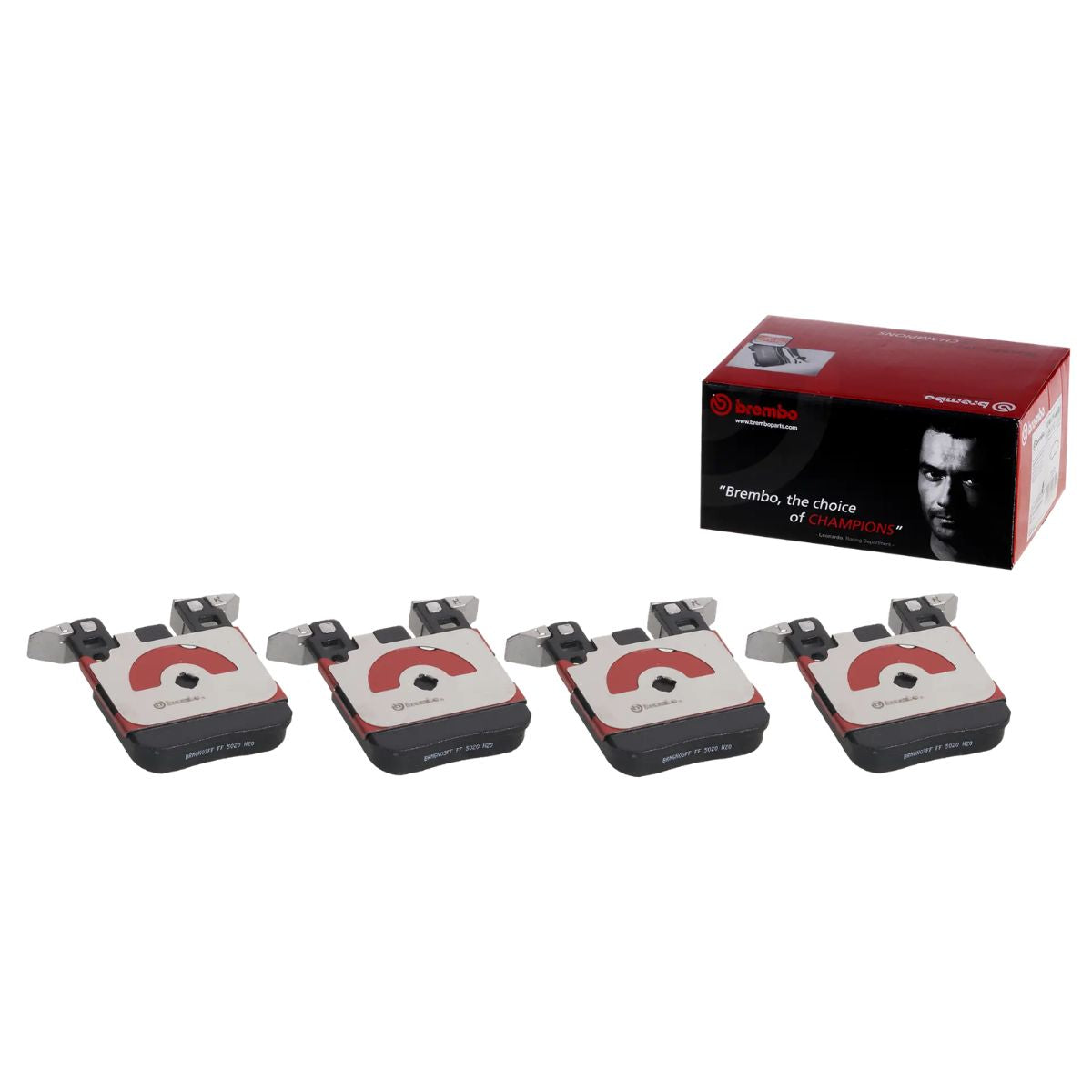 Brembo P 06 087N NAO Ceramic Brake Pad Set (Rear)