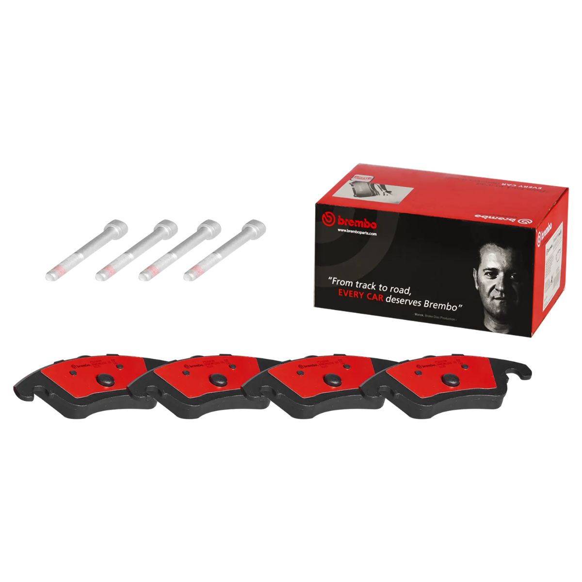 Brembo P 50 069N NAO Ceramic Brake Pad Set (Front)