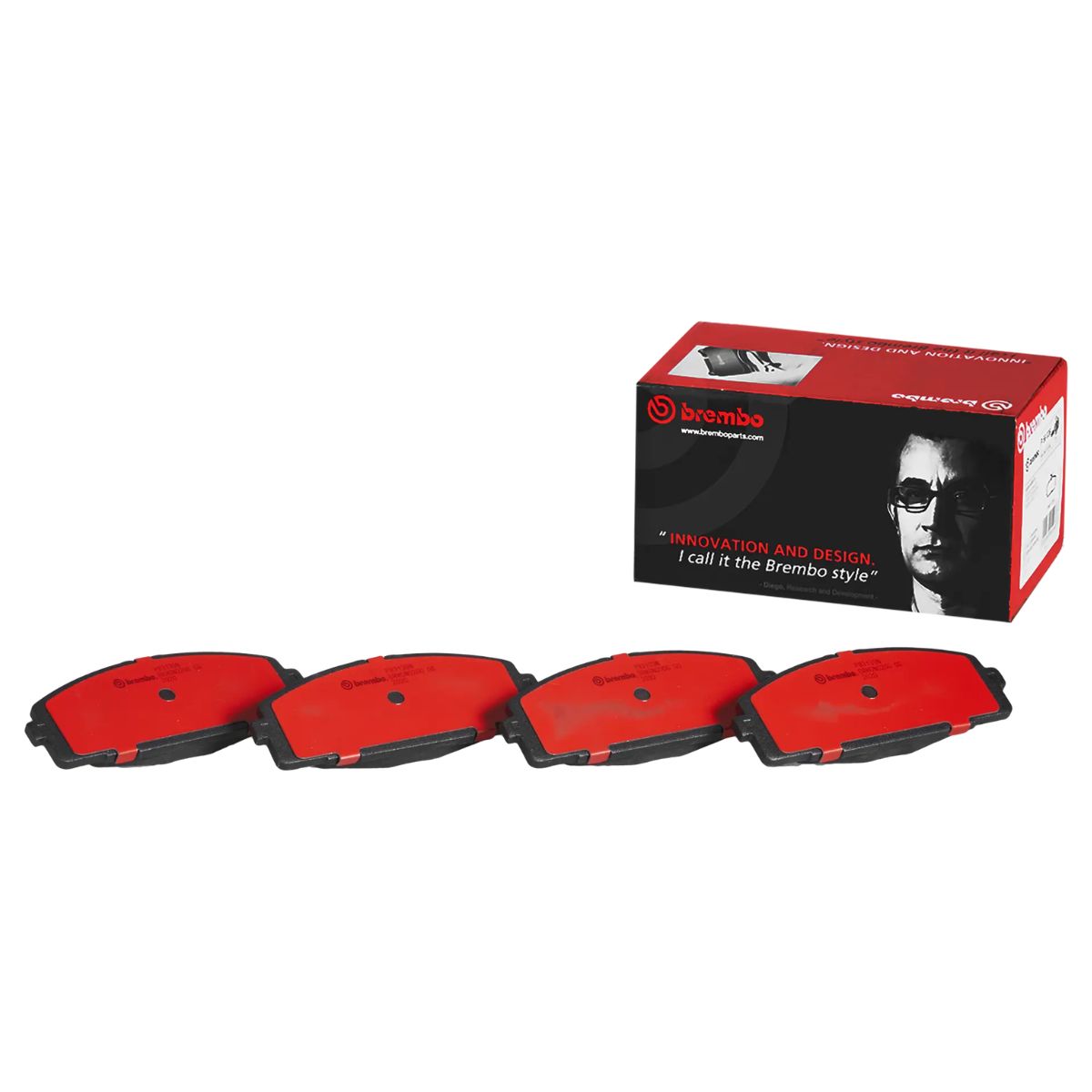 Brembo P 83 139N NAO Ceramic Brake Pad Set (Front)