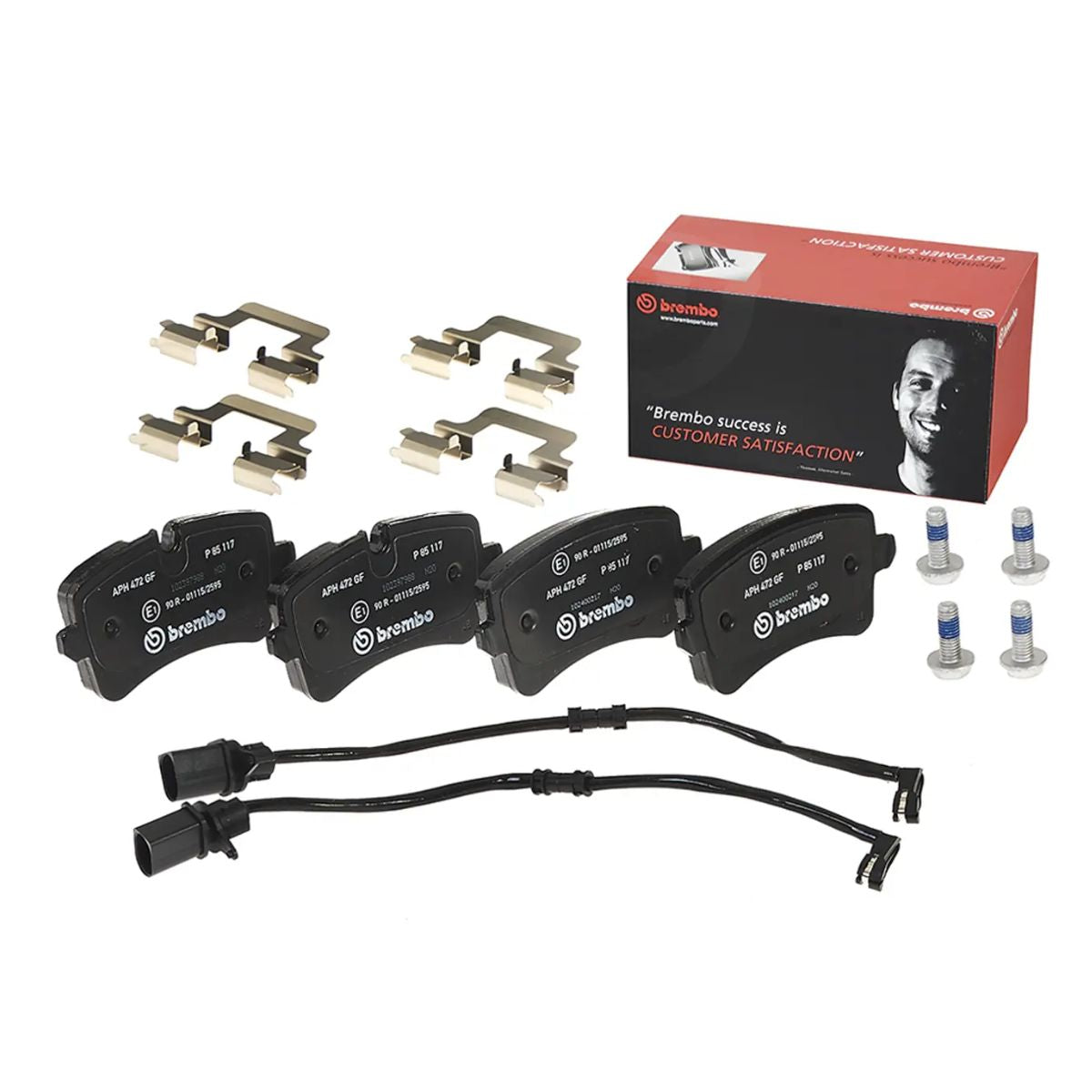 Brembo P 85 117 Prime Brake Pad Set (Rear)