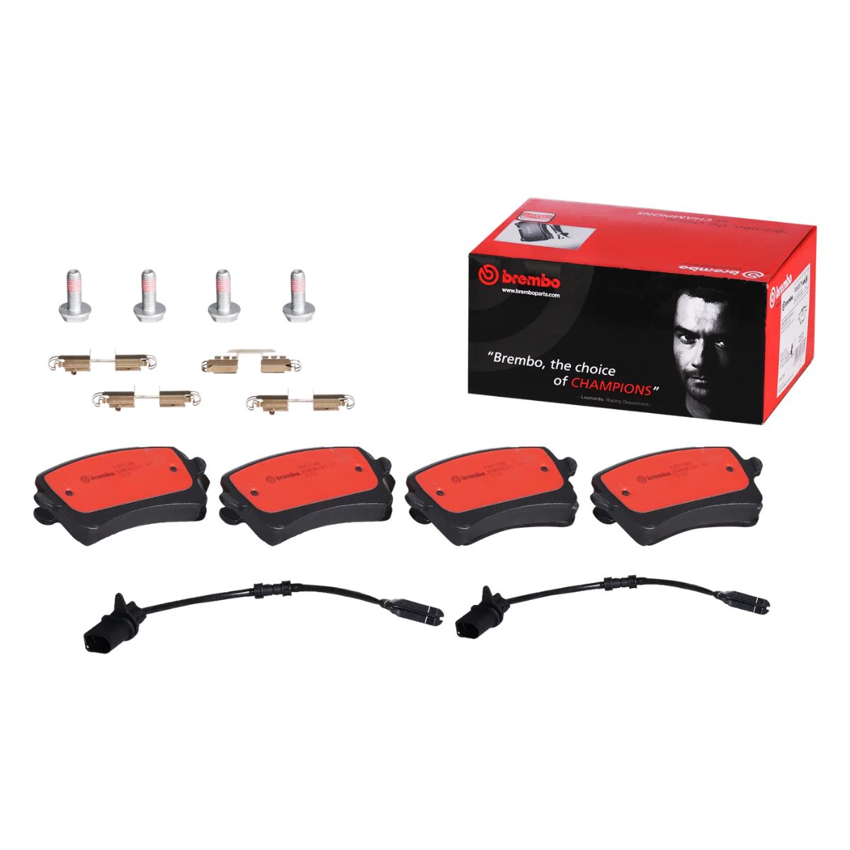 Brembo P 85 118N NAO Ceramic Brake Pad Set (Rear)