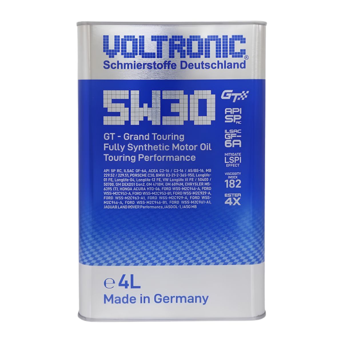 VOLTRONIC® 5W30 GT Fully Synthetic Engine Oil 4L