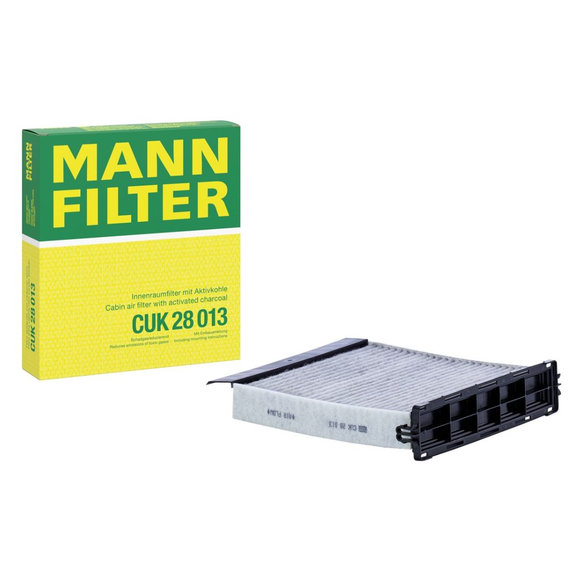 MANN-FILTER CUK 28 013 Activated Carbon Cabin Pollen Filter