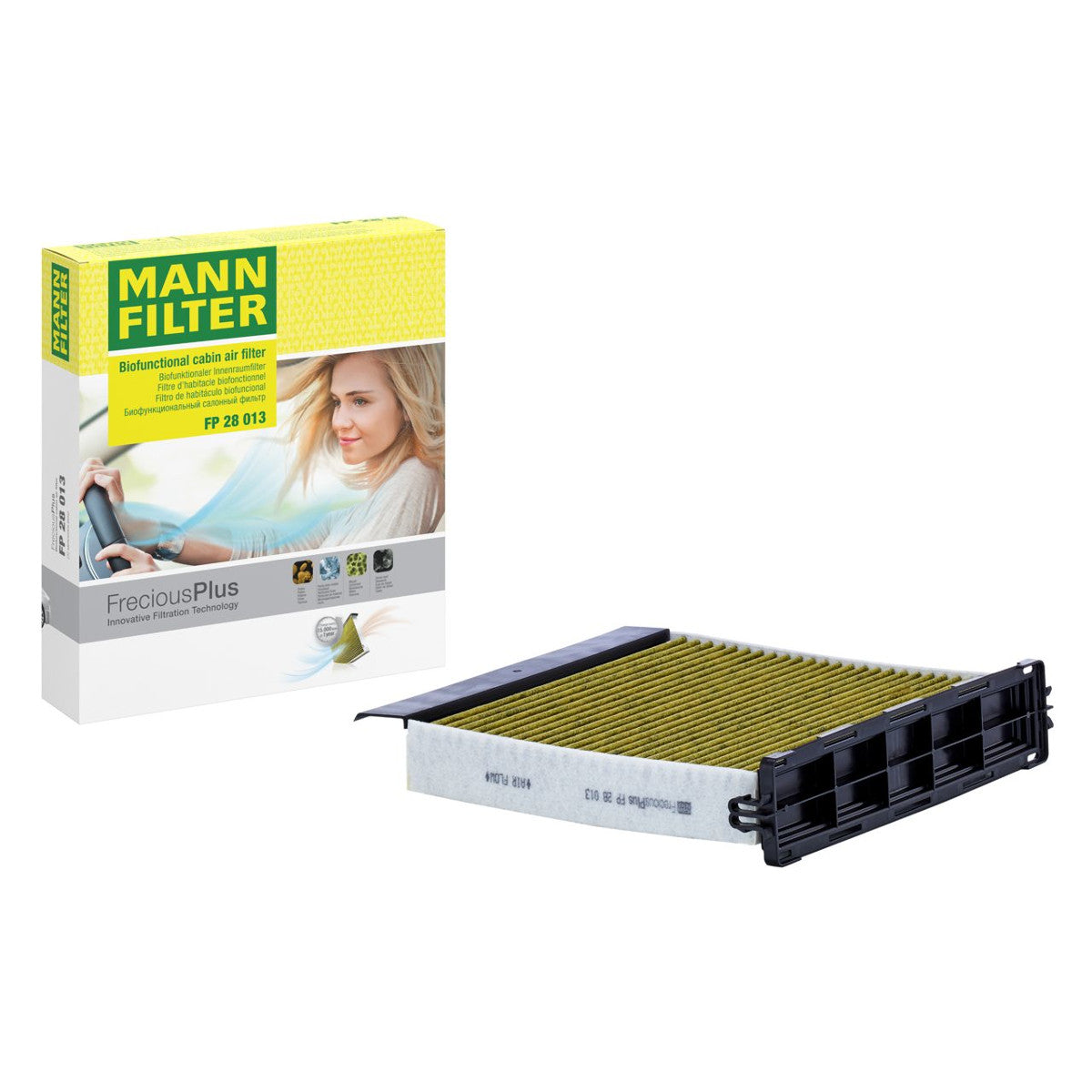 MANN-FILTER FP 28 013 FreciousPlus Cabin Pollen Filter