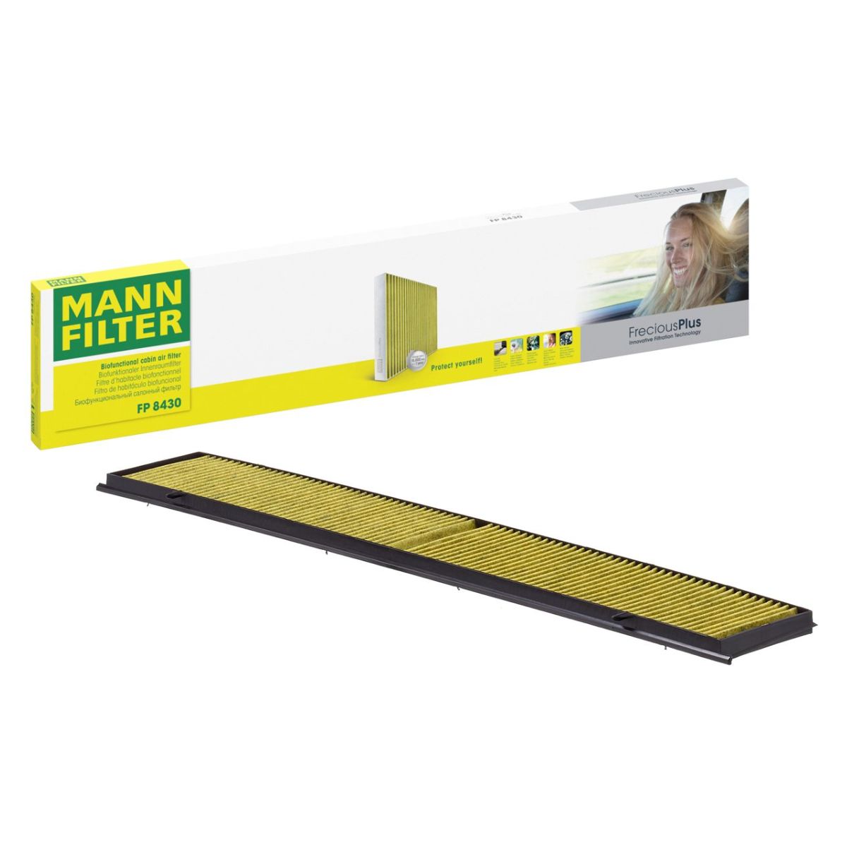 MANN-FILTER FP 8430 FreciousPlus Cabin Pollen Filter