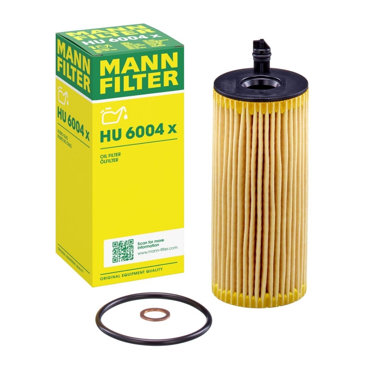 MANN-FILTER HU 6004 x Engine Oil Filter