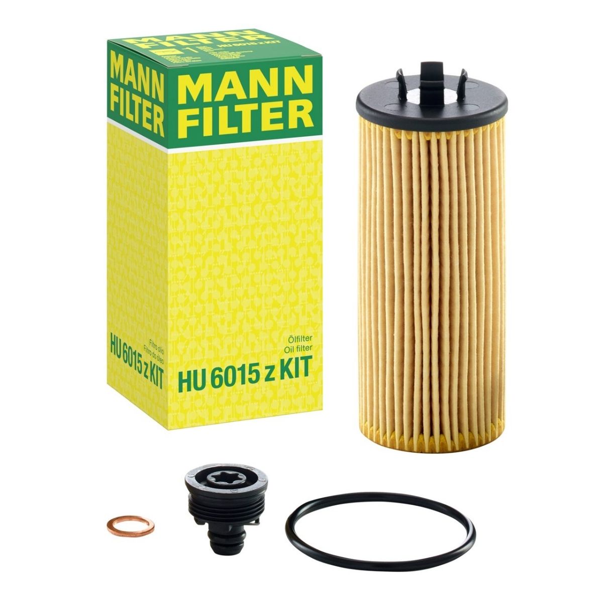 MANN-FILTER HU 6015 z KIT Engine Oil Filter