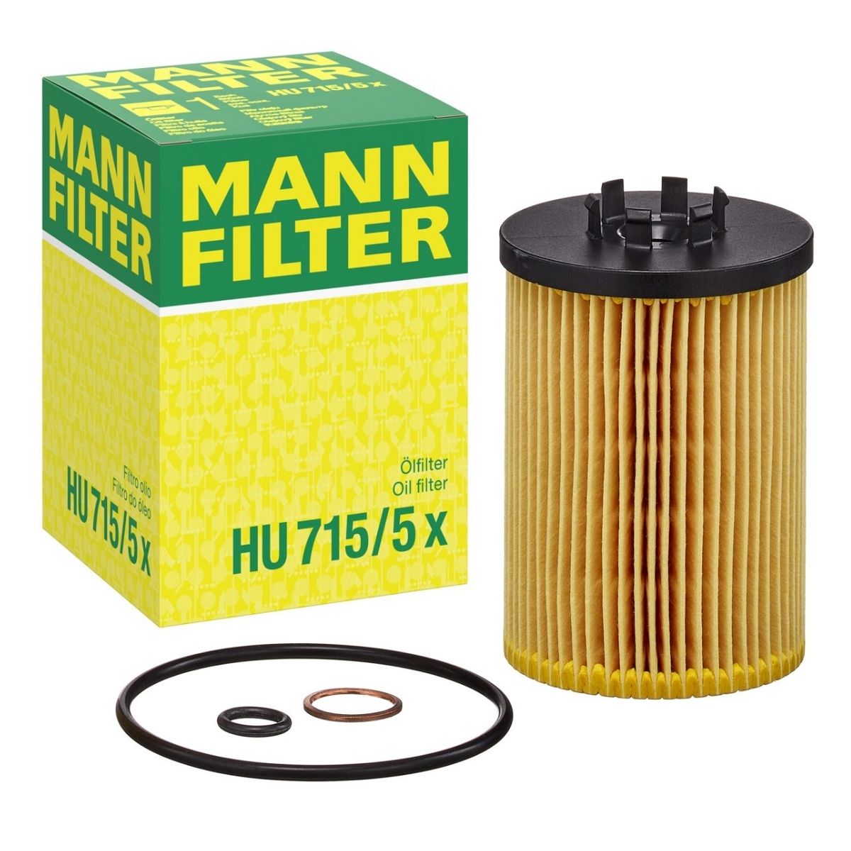 MANN-FILTER HU 715/5 x Engine Oil Filter