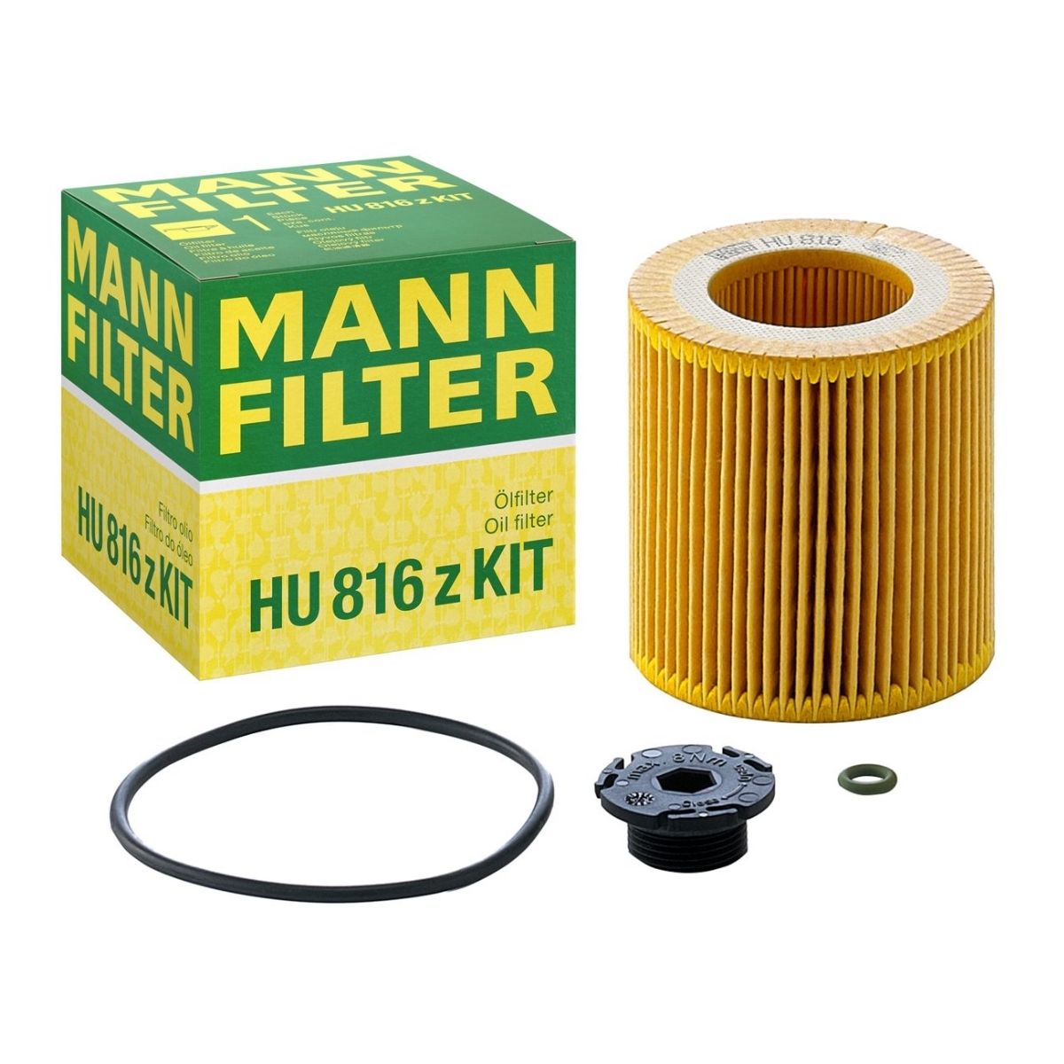MANN-FILTER HU 816 z KIT Engine Oil Filter