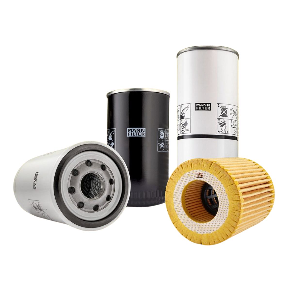 MANN-FILTER Engine Oil Filter (Bundle Exclusive)