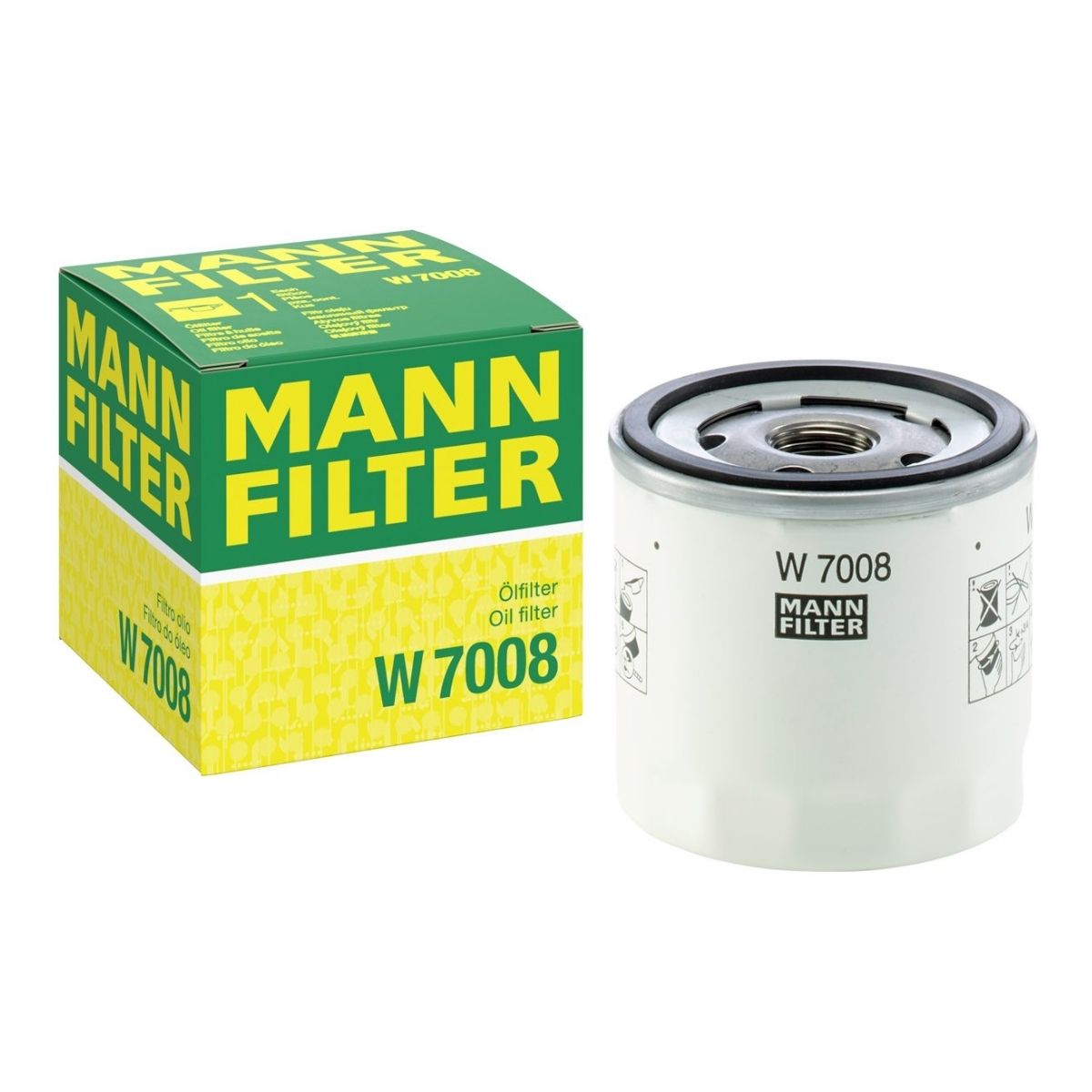 MANN-FILTER W 7008 Engine Oil Filter