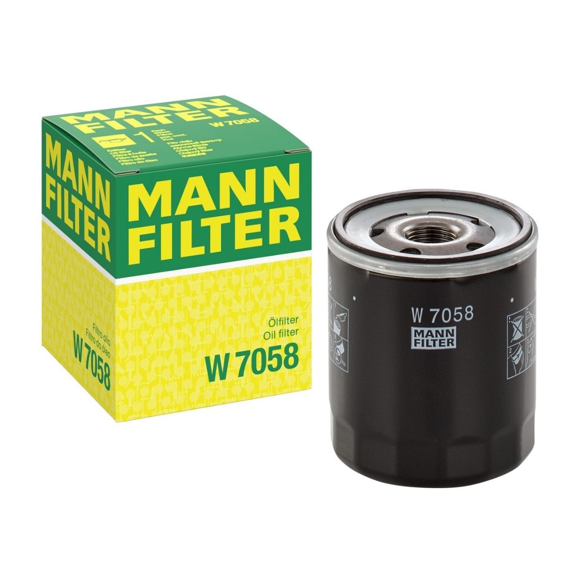 MANN-FILTER W 7058 Engine Oil Filter