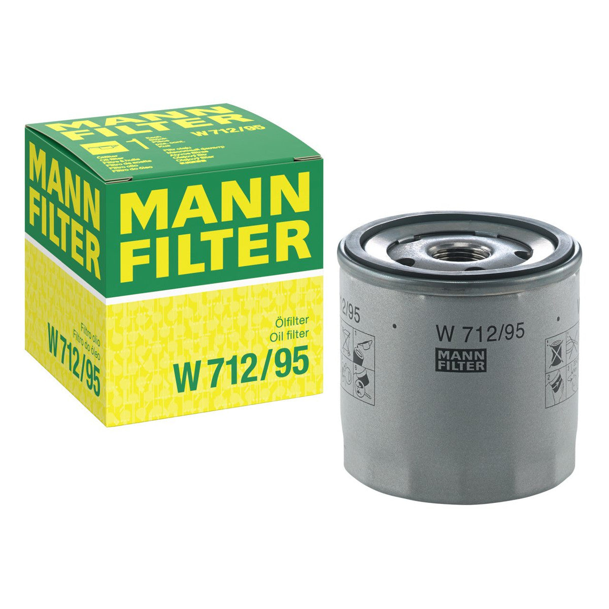 MANN-FILTER W 712/95 Engine Oil Filter