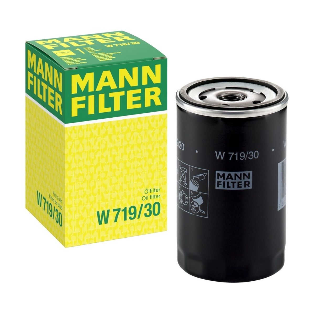 MANN-FILTER W 719/30 Engine Oil Filter
