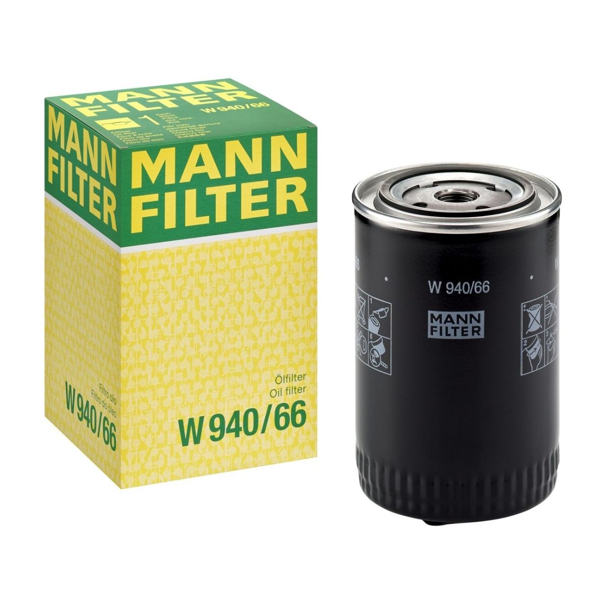 MANN-FILTER W 940/66 Engine Oil Filter