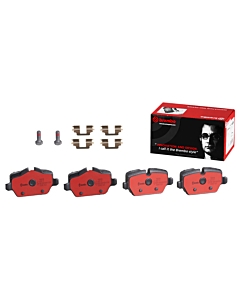 Brembo P06037N NAO Ceramic Brake Pad Set (Rear)