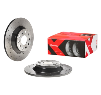 08-C501-1X | Brembo 08-C501-1X Xtra Drilled Brake Disc (Rear)