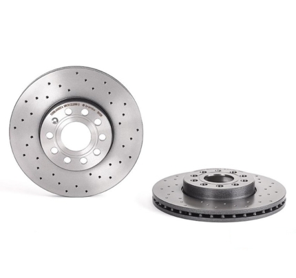 09-9145-1X | Brembo 09-9145-1X Xtra Drilled Brake Disc (Front)