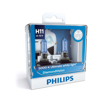 12362DVS2 | Philips 12362DVS2 DiamondVision Halogen Light Bulb (H11)